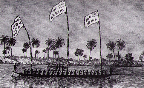 War Canoe Eastern Nigeria c.1830s