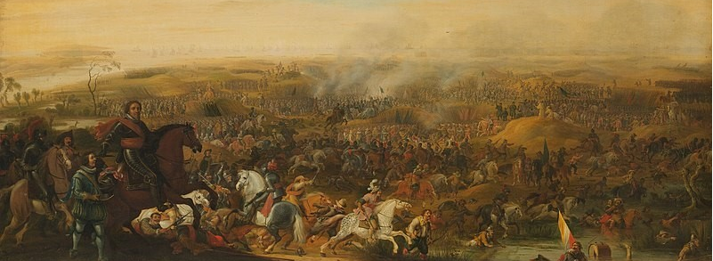 Prince Maurice at the Battle of Nieuwpoort, 2 July 1600