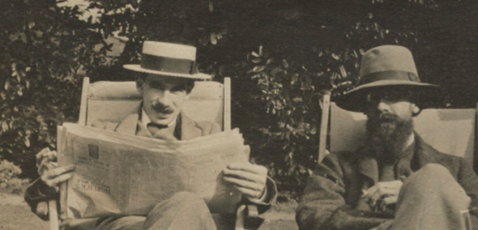 Bertrand Russell; John Maynard Keynes, Lytton Strachey