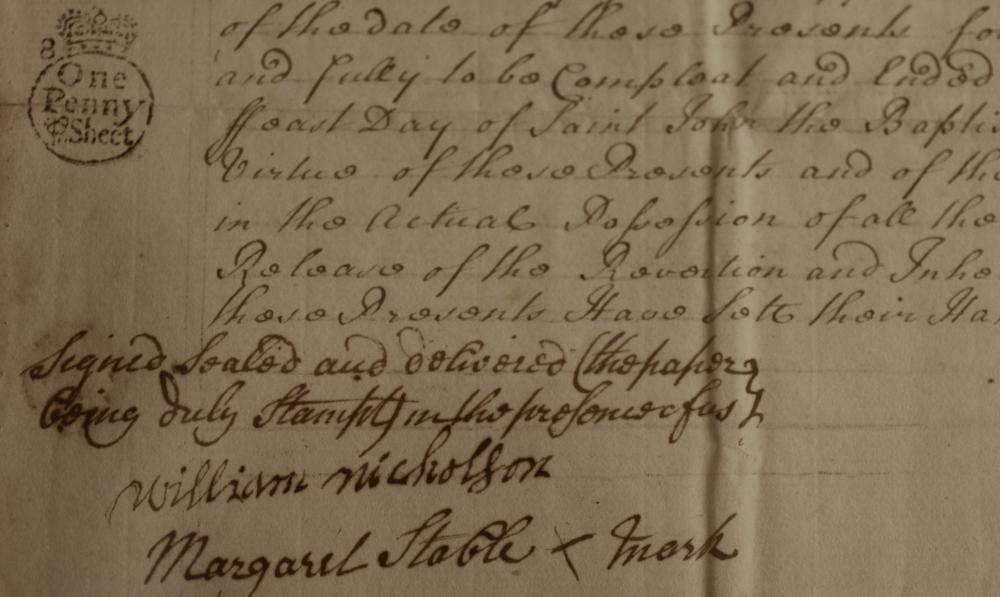 Georgian handwritten document